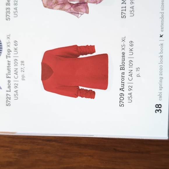 Cabi S'20 Aurora Blouse #5790 - Picture 5 of 6